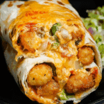 Cheesy Tater Tot Burritos
