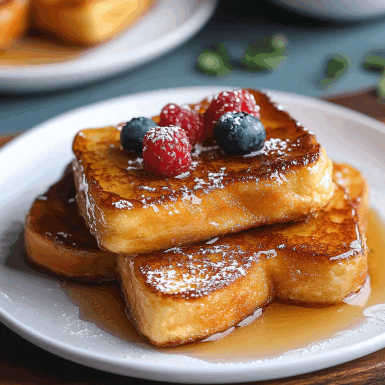 Easy Overnight Brioche French Toast
