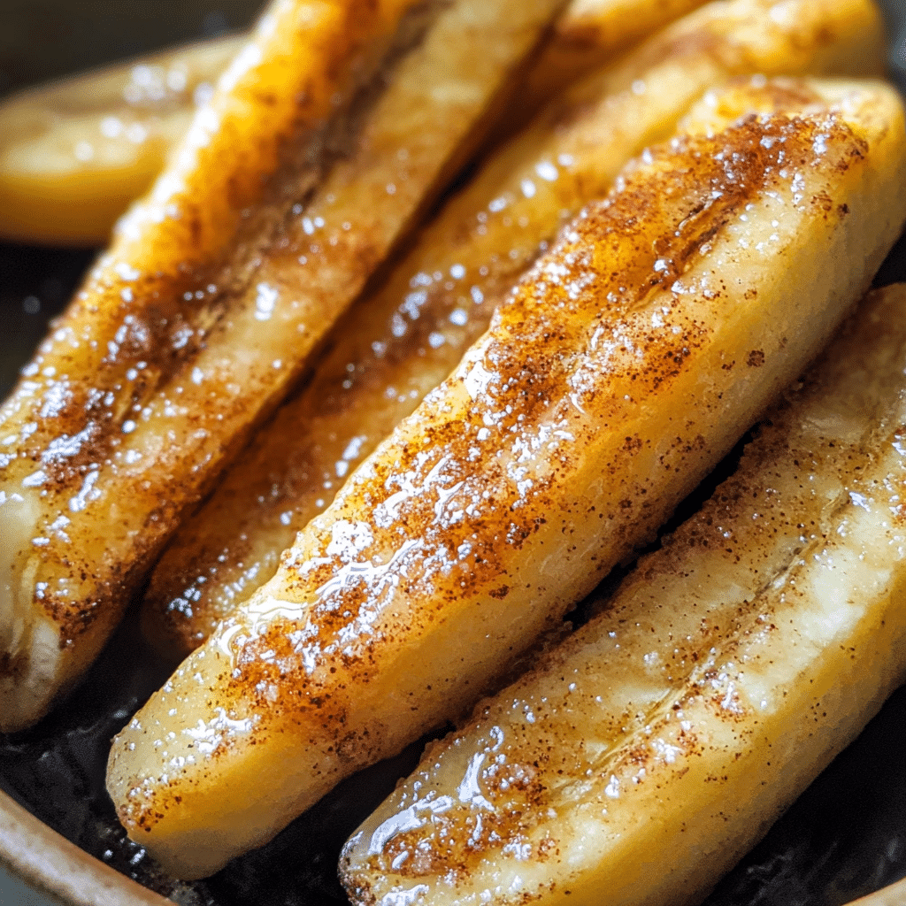 Air Fryer Bananas with Cinnamon