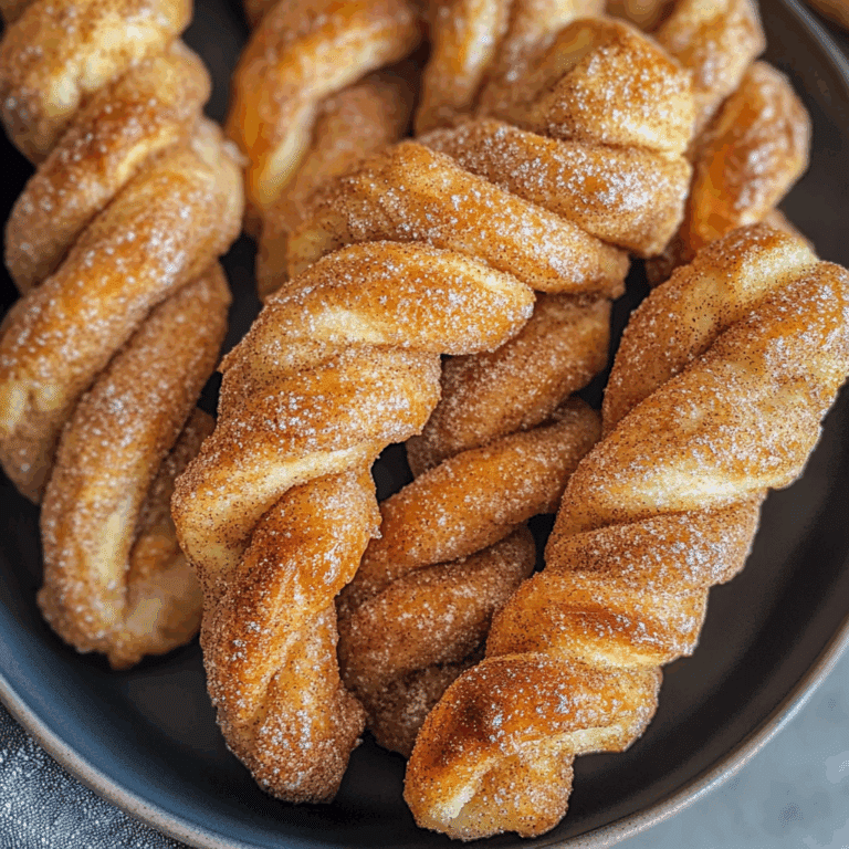 Air Fryer Cinnamon Twists