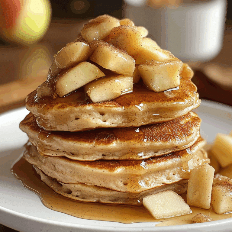 Apple Cinnamon Pancakes