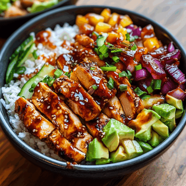 BBQ Chicken Bowls