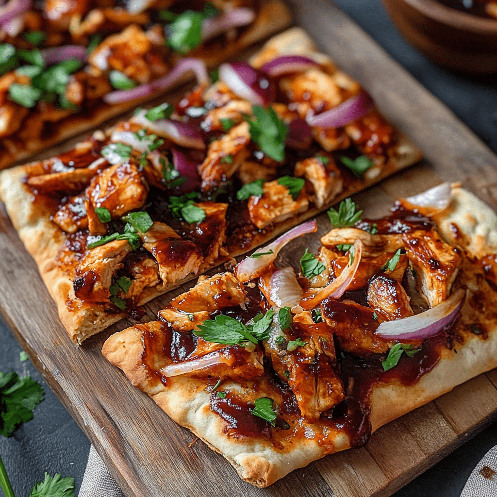 BBQ Chicken Flatbreads