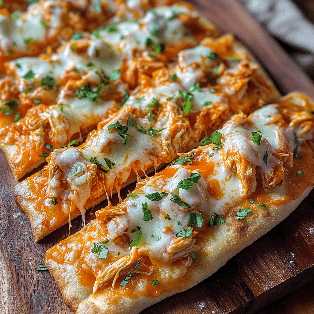 Buffalo Chicken Flatbread