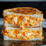 Buffalo Chicken Grilled Cheese