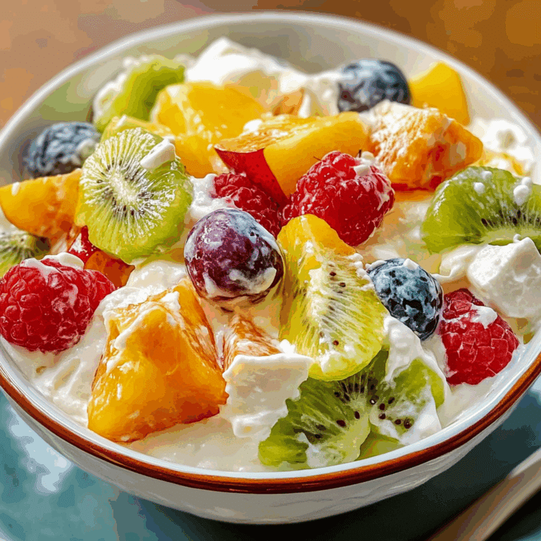 Cheesecake Fruit Salad