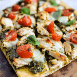 Chicken Pesto Flatbread Pizza