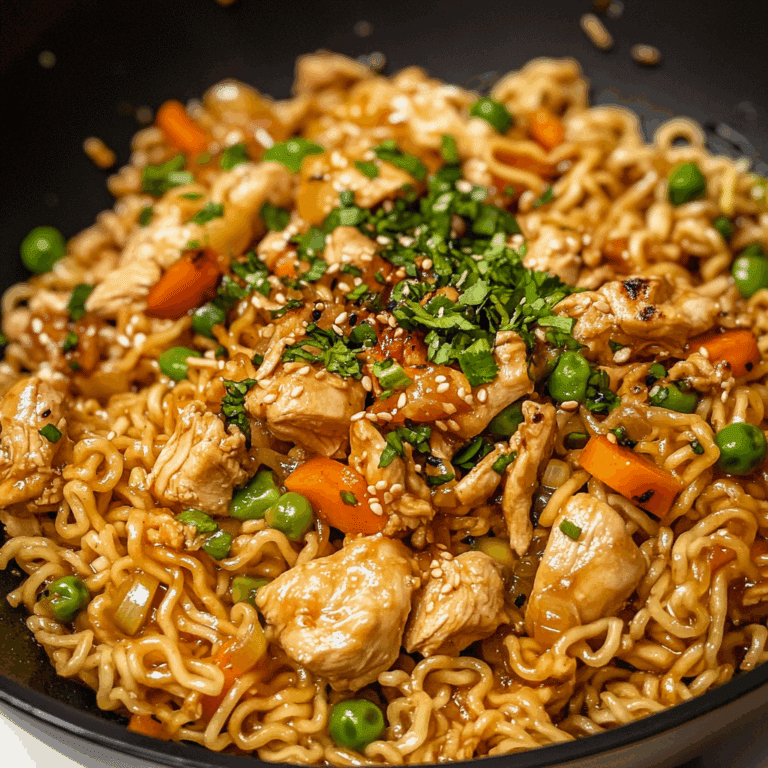 Chicken Ramen Stir Fry