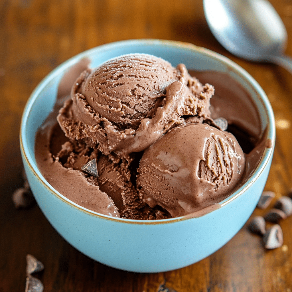 Chocolate Coconut Milk Ice Cream