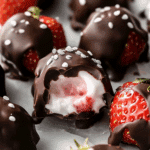 Chocolate Strawberry Yogurt Bites