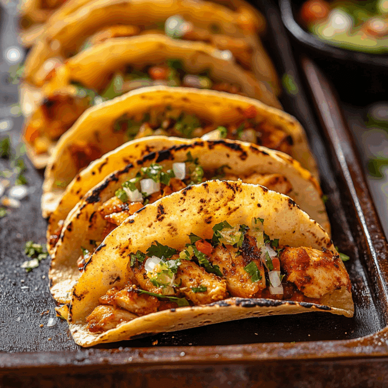 Crispy Mini Chicken Tacos