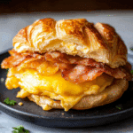 Croissant Breakfast Sandwiches