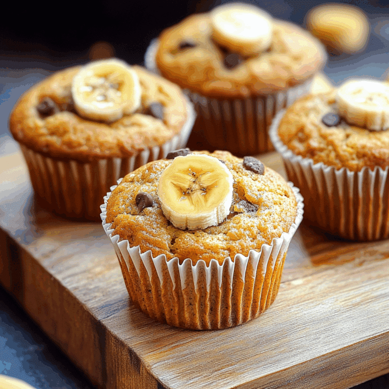 Easy Banana Muffins