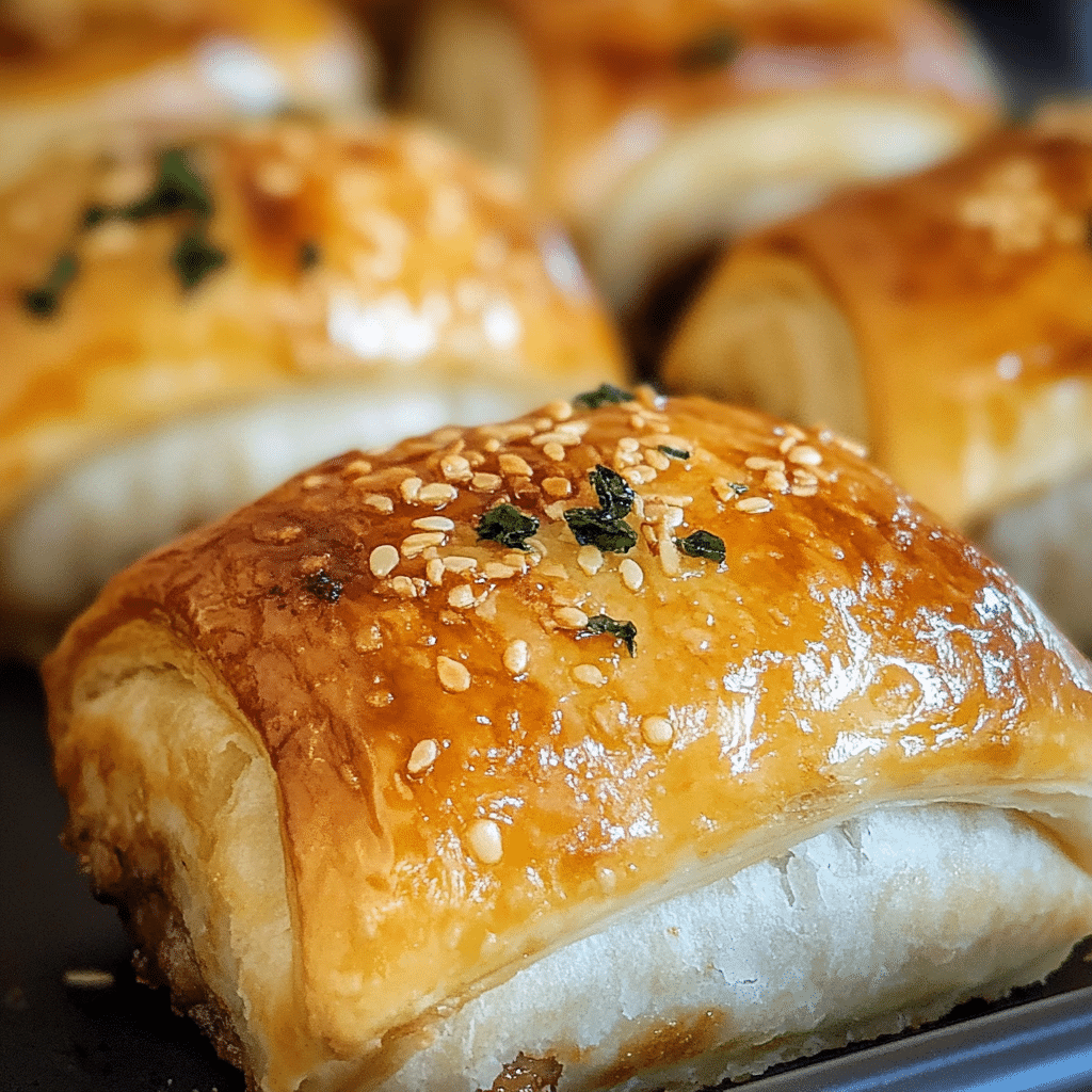 Easy Breakfast Sausage Rolls