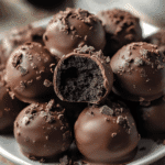 Easy Oreo Truffles with Chocolate Coating