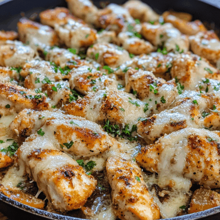 Garlic Parmesan Chicken Skillet