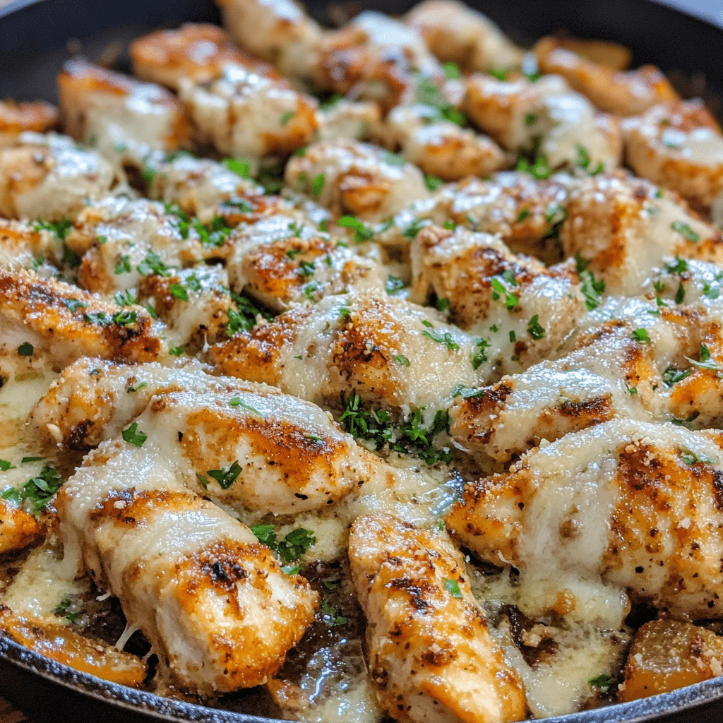 Garlic Parmesan Chicken Skillet