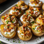 Mini Loaded Baked Potatoes