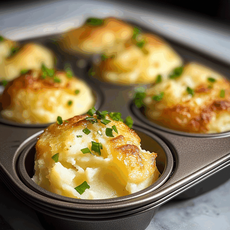 Muffin Tin Mashed Potatoes