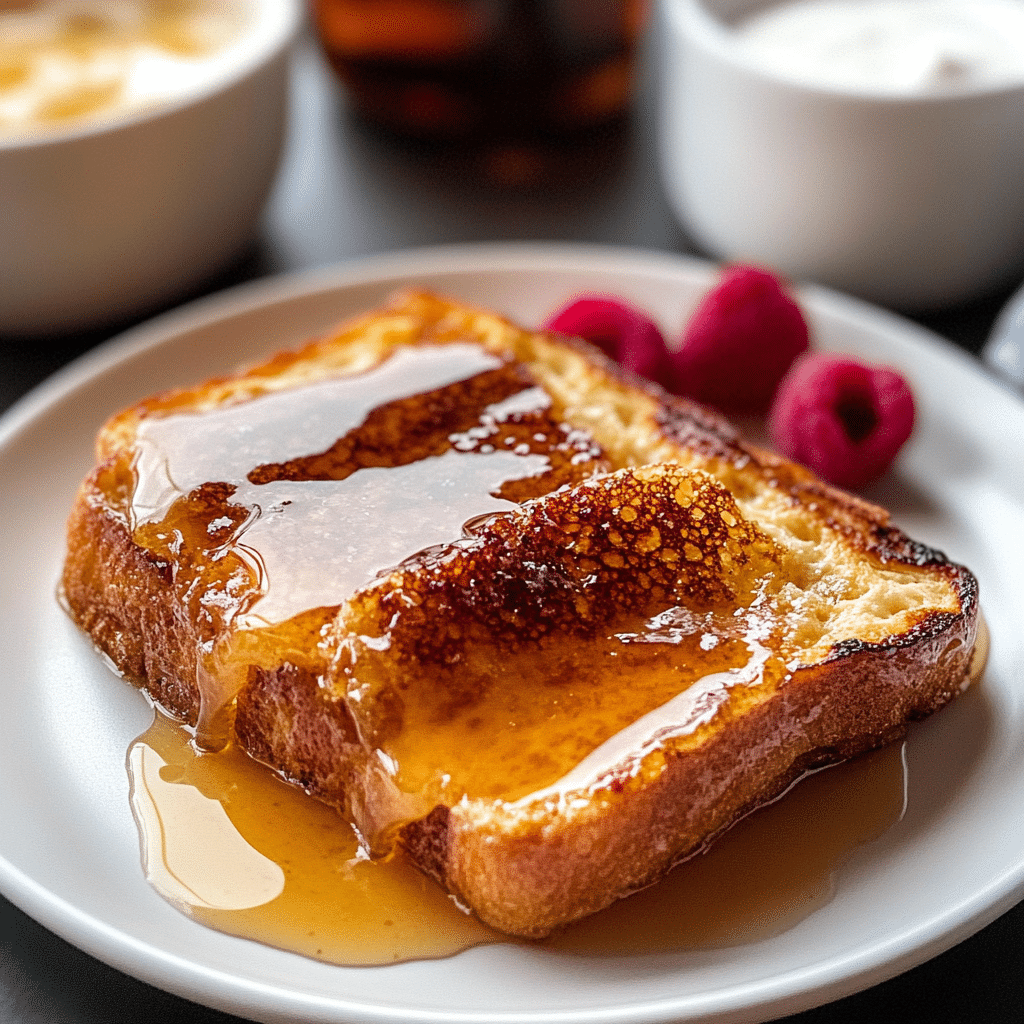 Overnight Crème Brûlée French Toast