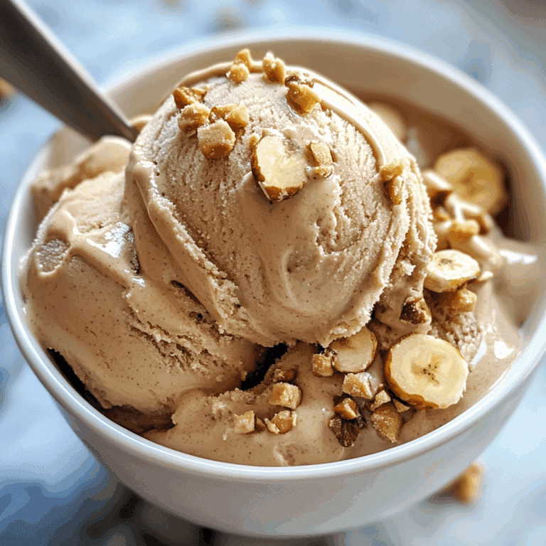 Peanut Butter Banana Ice Cream