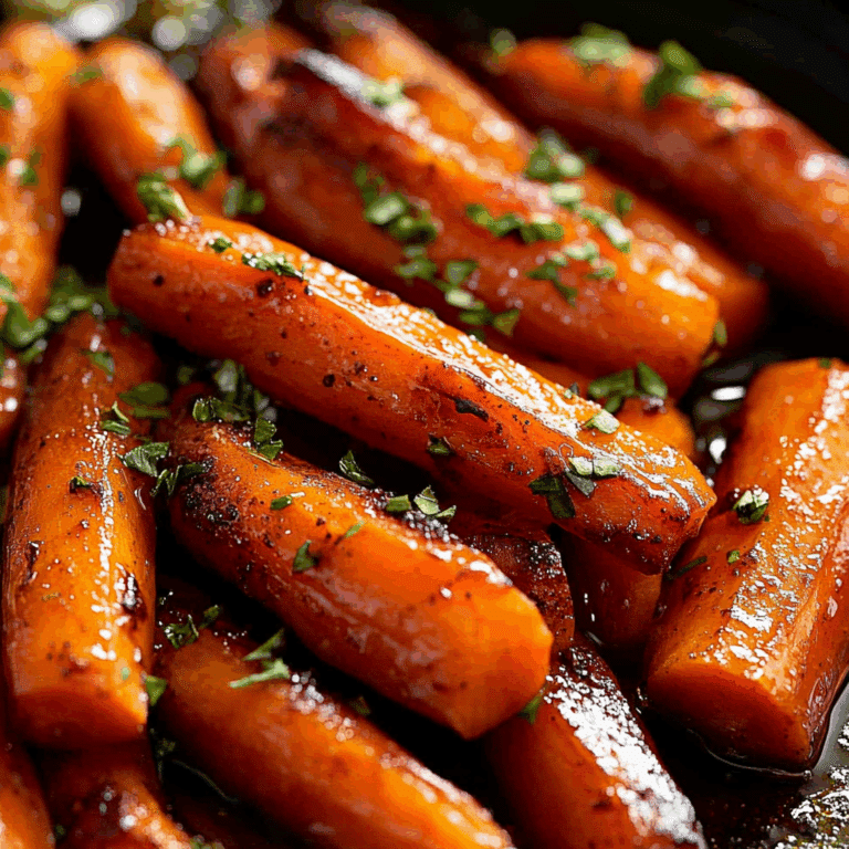 Roasted Brown Sugar Carrots