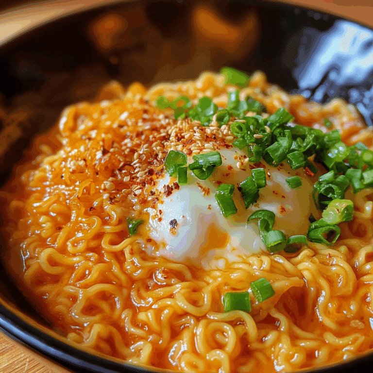 Spicy Cheese Ramen