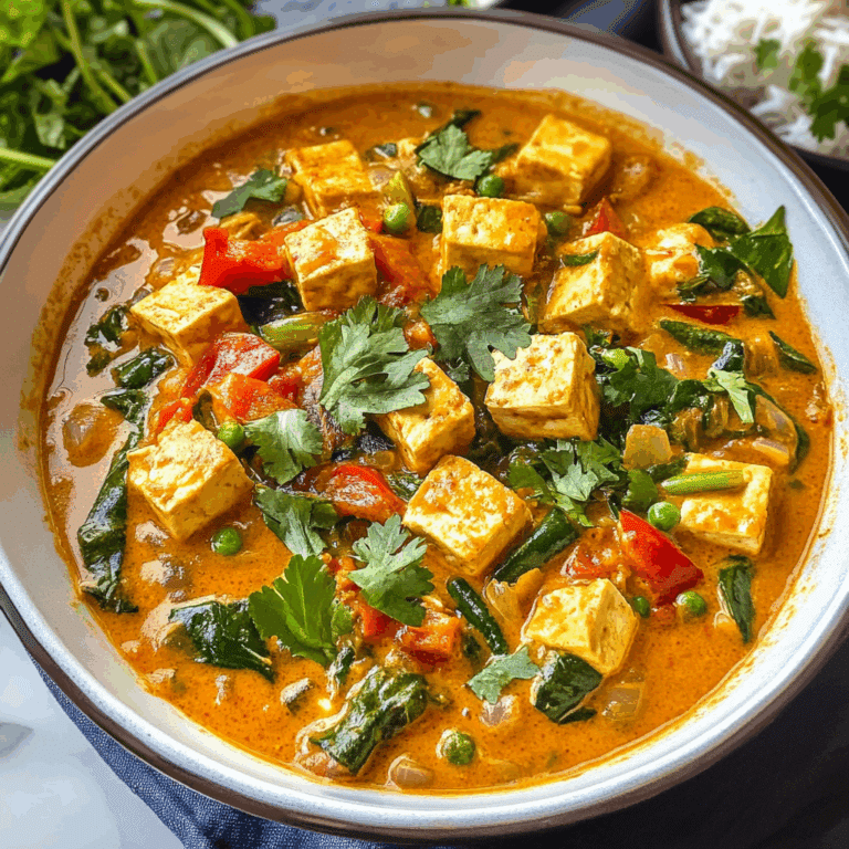 Spicy Tofu Curry