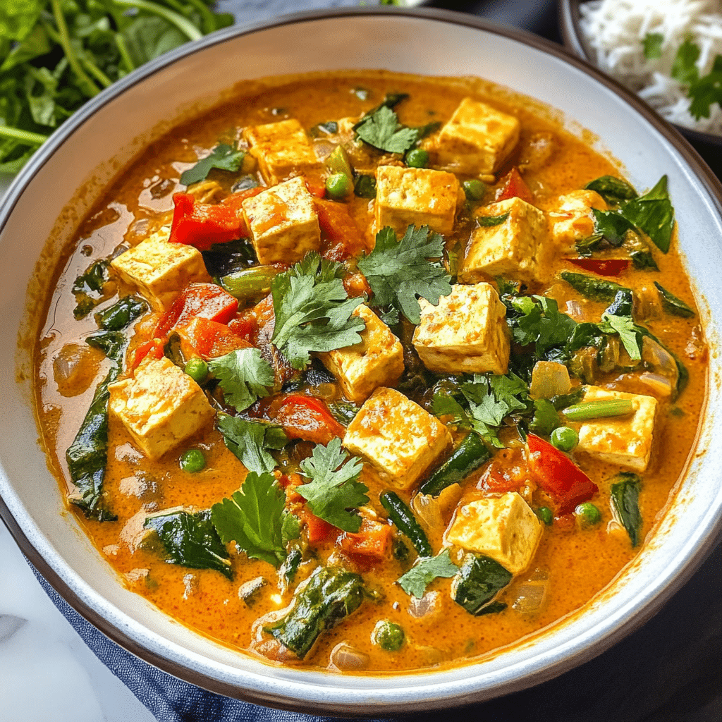 Spicy Tofu Curry