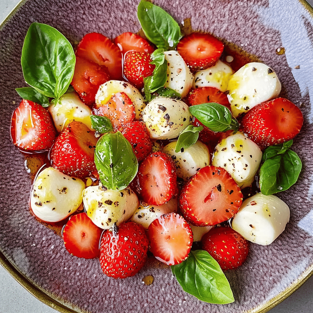 Strawberry Caprese Salad