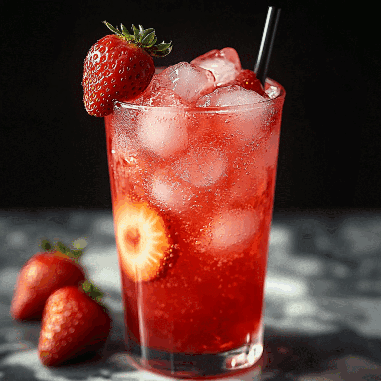 Strawberry Dirty Sprite Drink