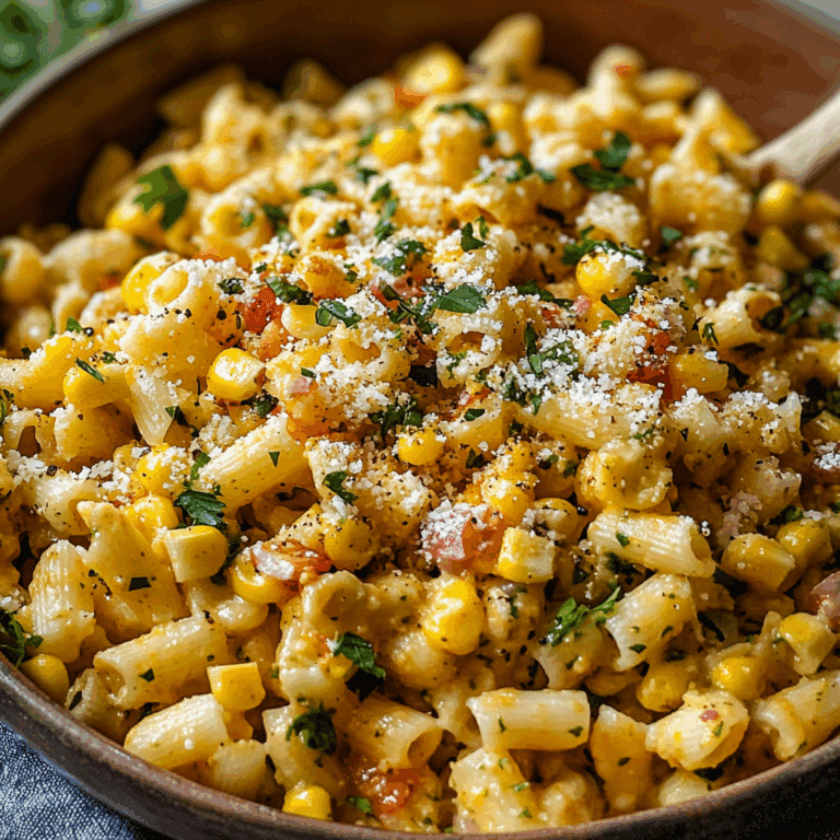Street Corn Pasta Salad