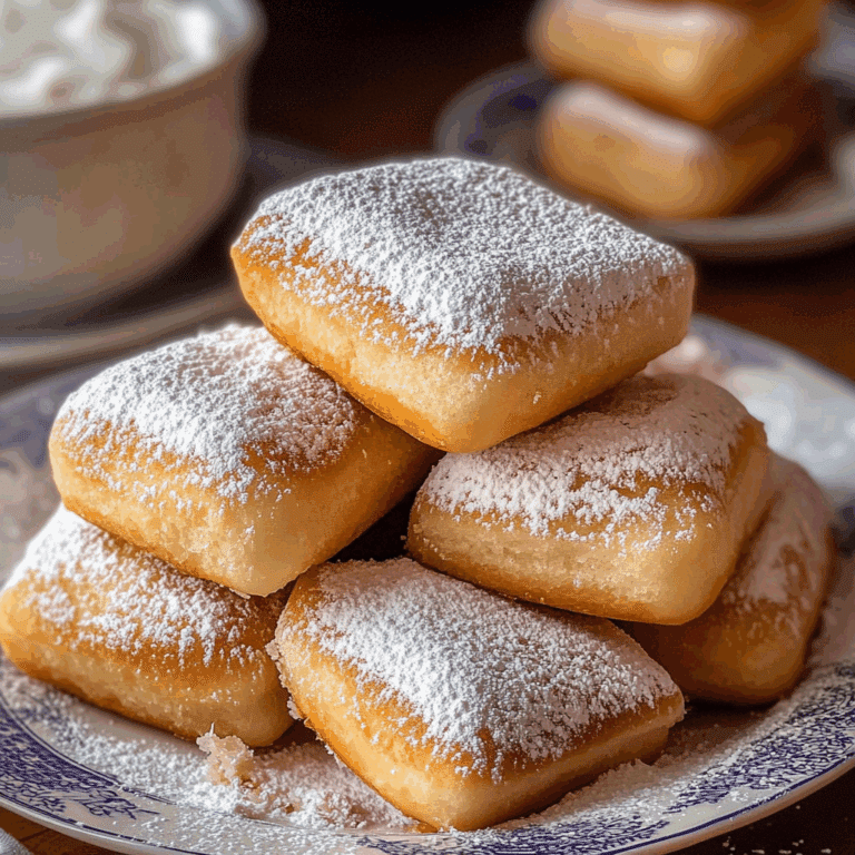 Vanilla French Beignets