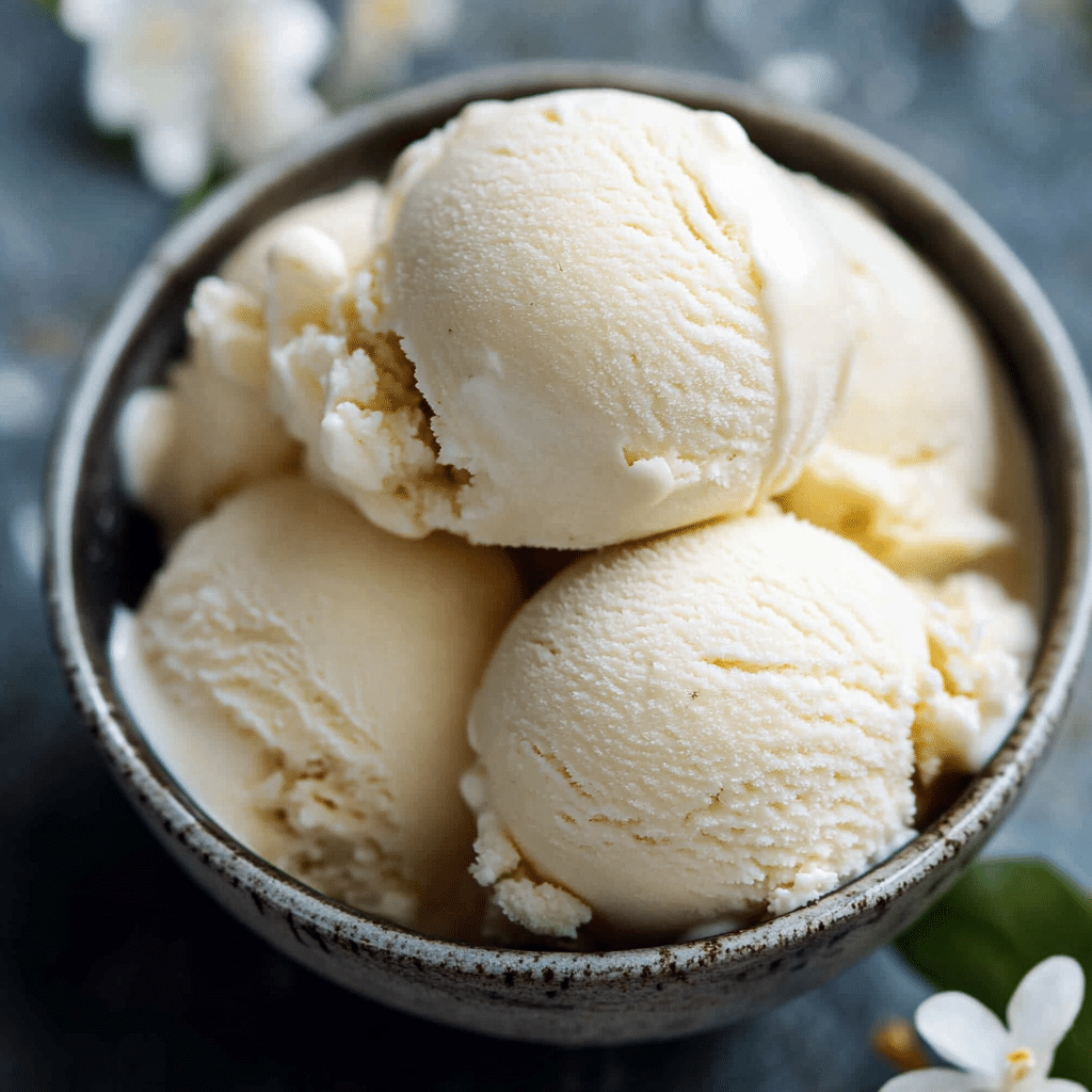Vegan Vanilla Ice Cream