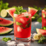 Watermelon Mojito Mocktail