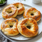 Air Fryer Protein Bagels