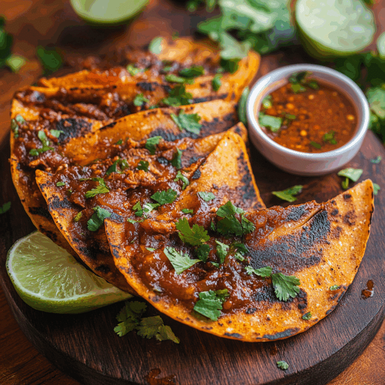 Birria Tacos with Rich Consomme