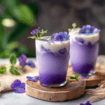 Butterfly Pea Milk Tea