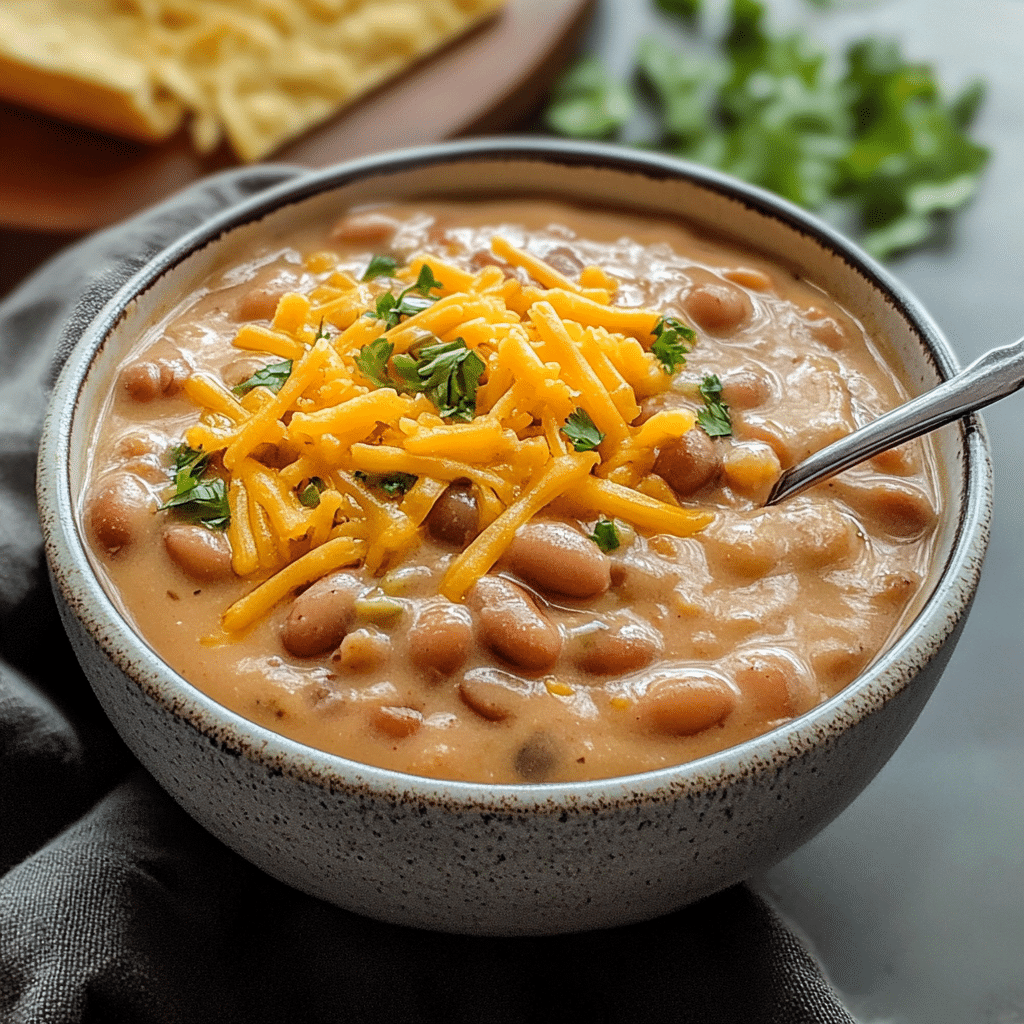 Cheesy Pinto Beans