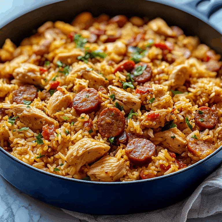 Chicken and Sausage Jambalaya