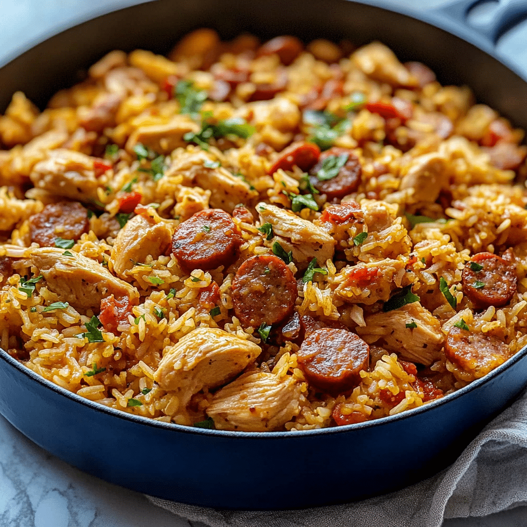 Chicken and Sausage Jambalaya