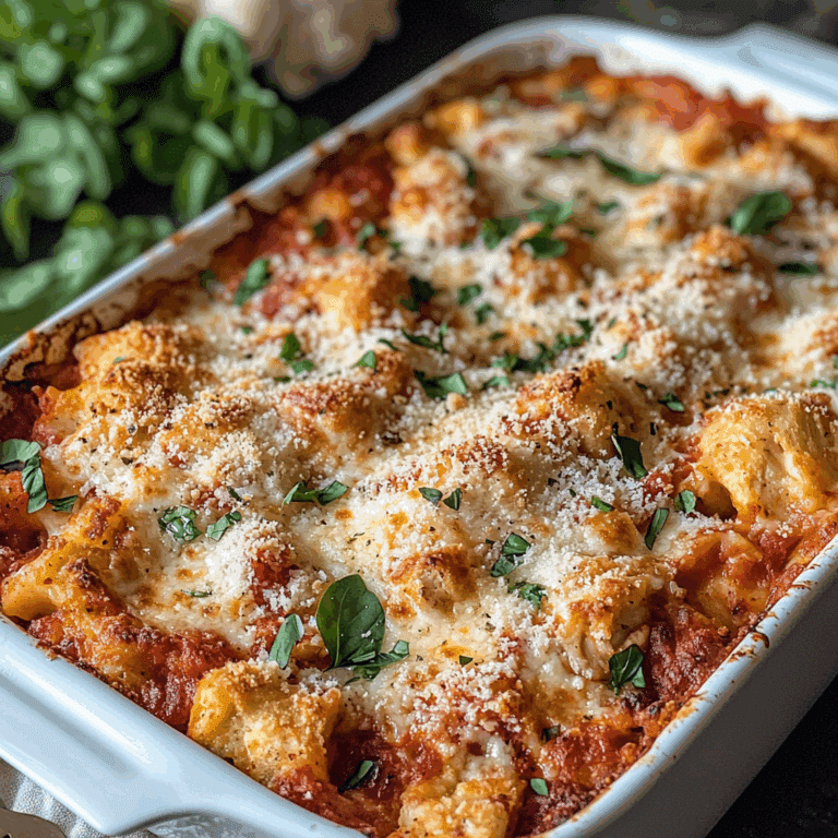 Chicken Parm Casserole