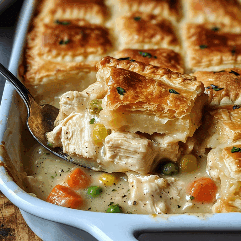 Chicken Pot Pie Casserole Recipe