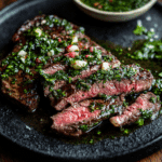 Chimichurri Steak with Fresh Herbs