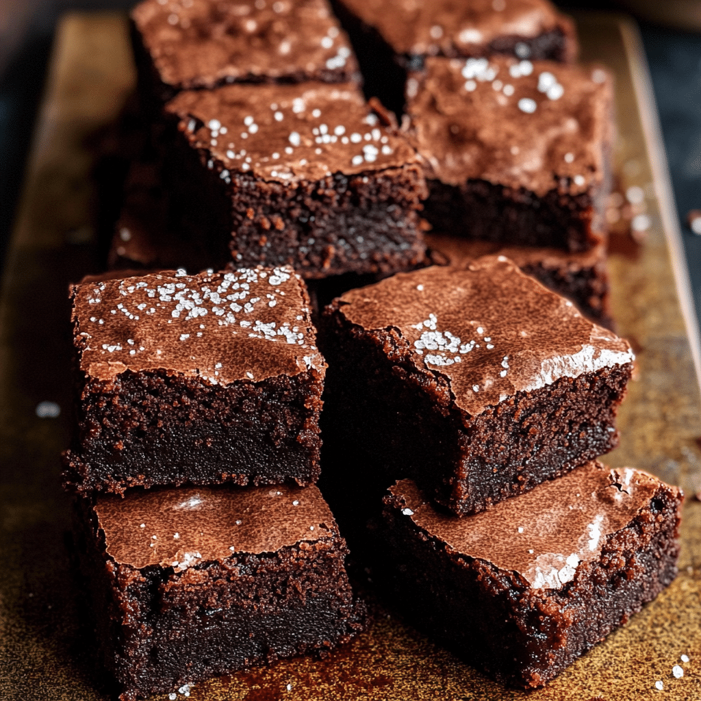 Chocolate Mochi Brownies