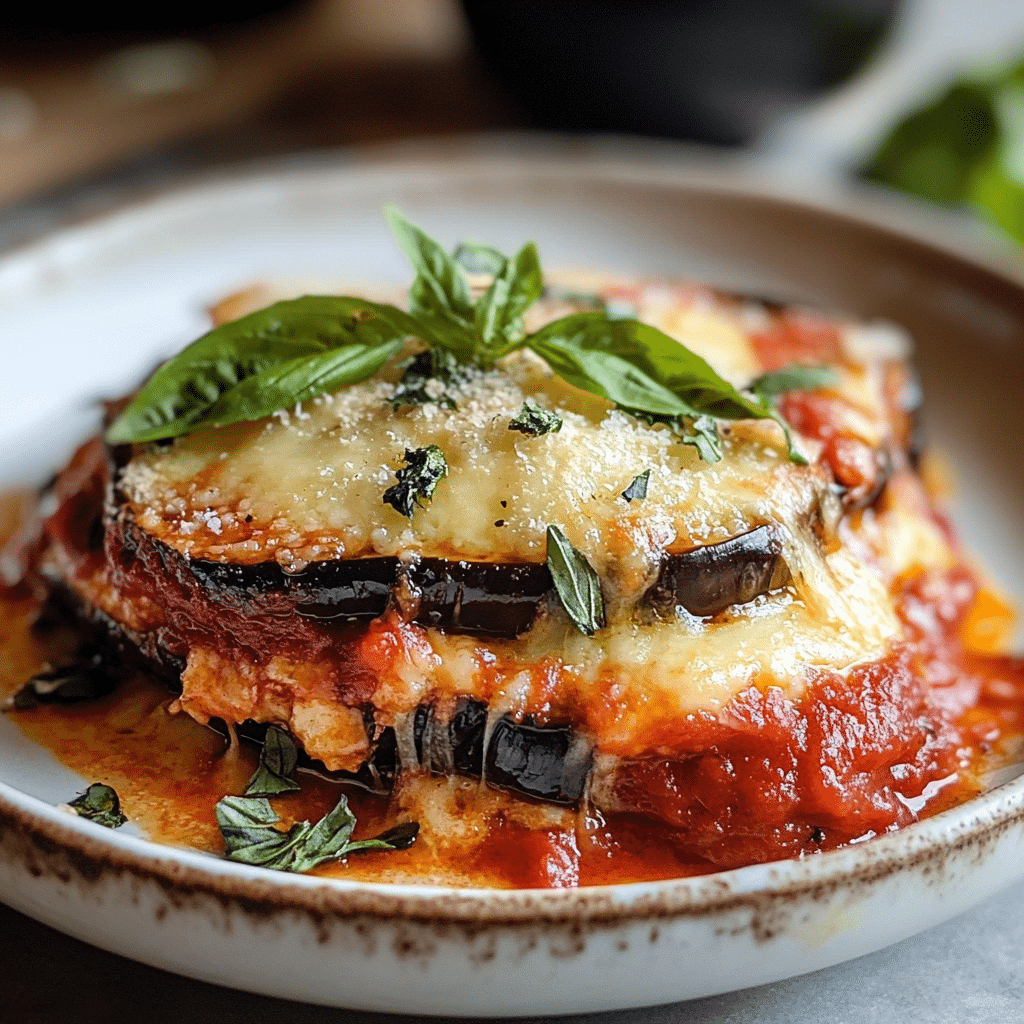 Classic Eggplant Parmigiana