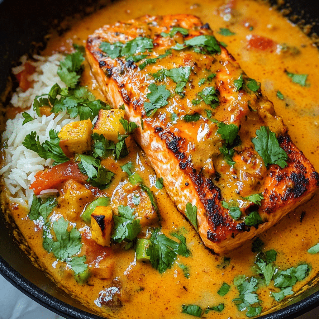 Coconut Curry Salmon