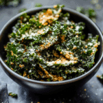 Crispy Garlic Parmesan Kale Chips Recipe