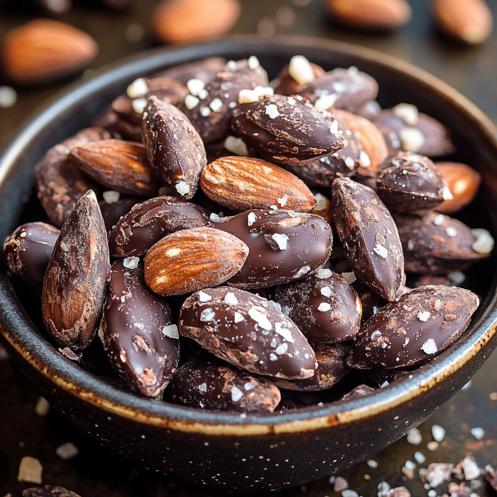 Dark Chocolate Sea Salt Almonds