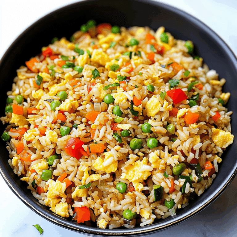 Egg Fried Rice with Veggies
